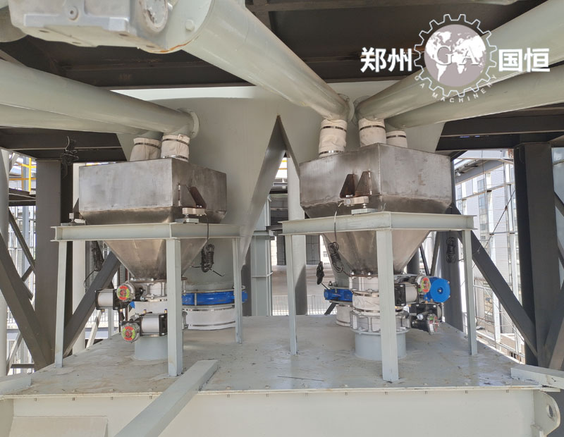 北京北鵬時產100噸干粉砂漿設備