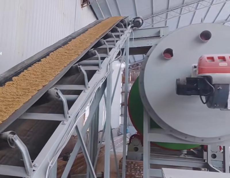 陜西榆林30萬噸干混站配套沙子烘干設備